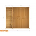 Cabaña Linus 5×4 m