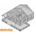 Casa Premium Gustav 6x6+2 m