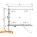 Caseta Linus 4×3 m