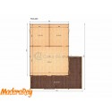 Vivienda Gustav 6x8 m