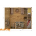 Vivienda Luise 6x6 m