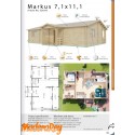 Vivienda Marcos 7,1×11,1 m