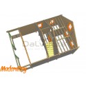 Vivienda Max 5,6x6,6+1,4 m