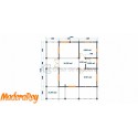 Vivienda Oscar 8,8 x 10 m