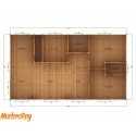 Vivienda Sevilla 7,8x13,7 m