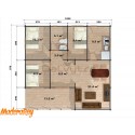 Vivienda Wendy 9.7x9.8 m